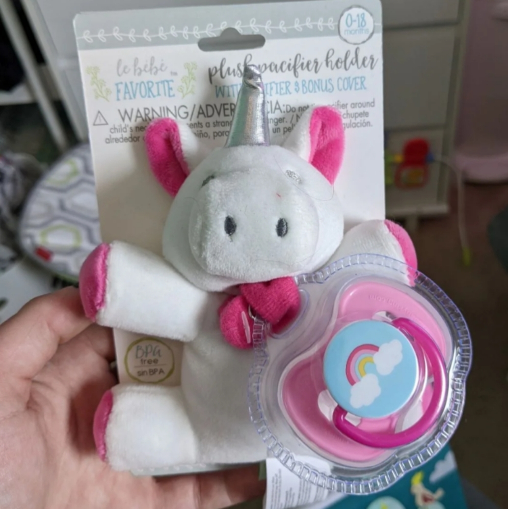 Pacifier lovey